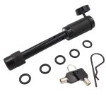 5/8-Zoll-Anhängerkupplungs-Kugelstange Anhängerkupplungs-Sicherungsstift Heavy Duty mit 2-Zoll-Schalldämpfer-Pad