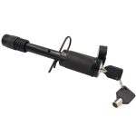 5/8-Zoll-Anhängerkupplungs-Kugelstange Anhängerkupplungs-Sicherungsstift Heavy Duty mit 2-Zoll-Schalldämpfer-Pad – Bild 3