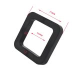 5/8-Zoll-Anhängerkupplungs-Kugelstange Anhängerkupplungs-Sicherungsstift Heavy Duty mit 2-Zoll-Schalldämpfer-Pad – Bild 5