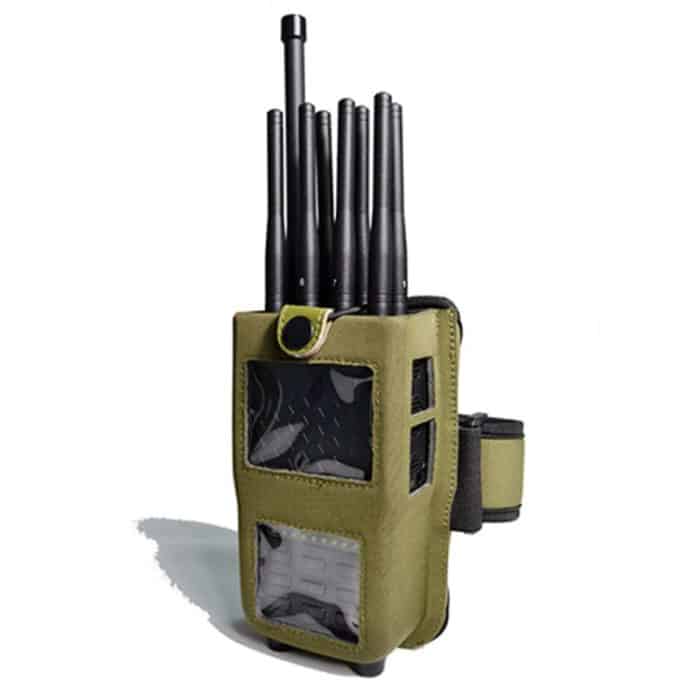JAX-121A-8-Pro 2G/3G/4G/WIFI/GPS/LOJACK Mobiler Signalstörsender – Bild 2