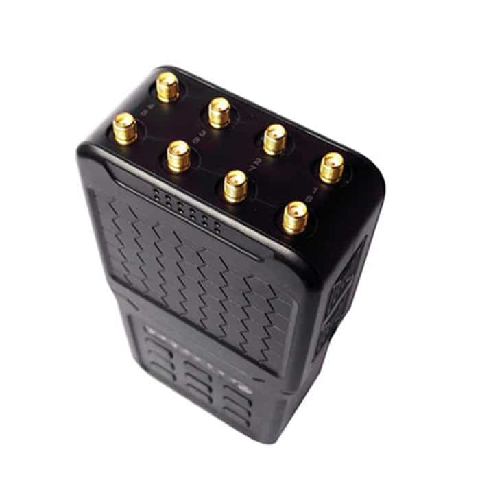 JAX-121A-8-Pro 2G/3G/4G/WIFI/GPS/LOJACK Mobiler Signalstörsender – Bild 6