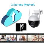 QX62 8MP HD Wireless WiFi Smart Überwachungskamera, EU Plug, US Plug, UK Plug, AU Plug – Bild 5