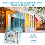 QX62 8MP HD Wireless WiFi Smart Überwachungskamera, EU Plug, US Plug, UK Plug, AU Plug – Bild 7