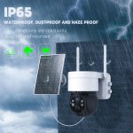 T34 2MP HD IP66 wasserdichte kabellose WLAN-Solarkamera, T34 White, T34 Black – Bild 6