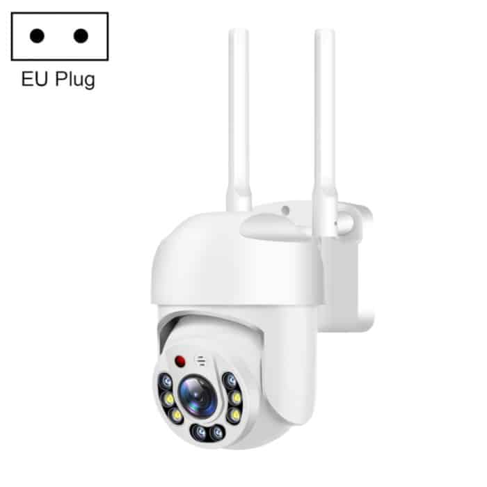 EDA003775901.jpg QX65 1MP HD IP66 wasserdichte kabellose WLAN-Kamera, EU Plug, US Plug, UK Plug, AU Plug – Bild 1