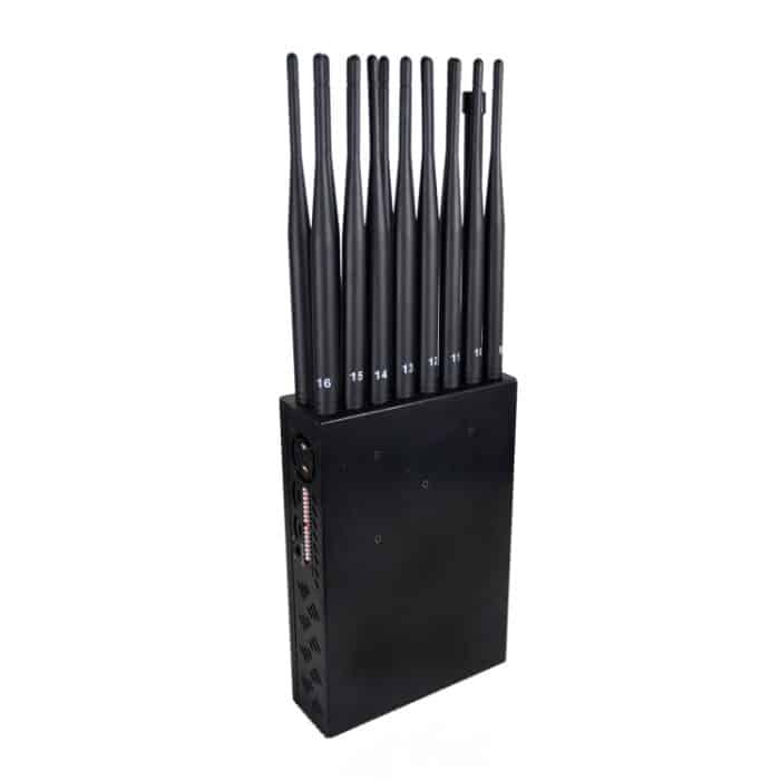 JAX-121A-16 2G/3G/4G/WIFI/GPS/LOJACK 16 Antennen Mobiler Signalstörsender – Bild 3