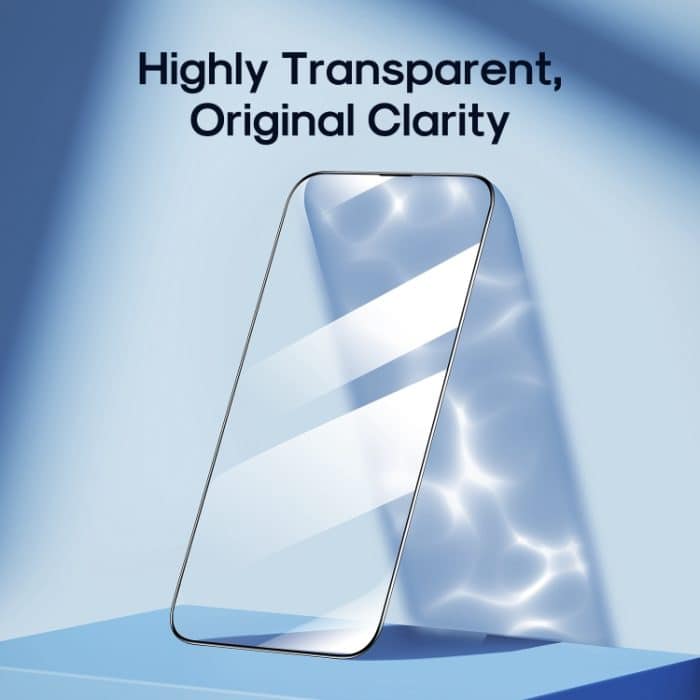 JOYROOM JR-H01 2,5D-Siebdruck-Vollbildfolie aus gehärtetem Glas mit schwarzem Rand, For iPhone 14, For iPhone 14 Pro, For iPhone 14 Plus, For iPhone 14 Pro Max – Bild 2