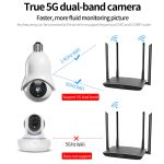 DP31 2,0 MP HD Glühbirne WiFi-Überwachungskamera, unterstützt Bewegungserkennung, Nachtsicht, Single Light Source – Bild 3