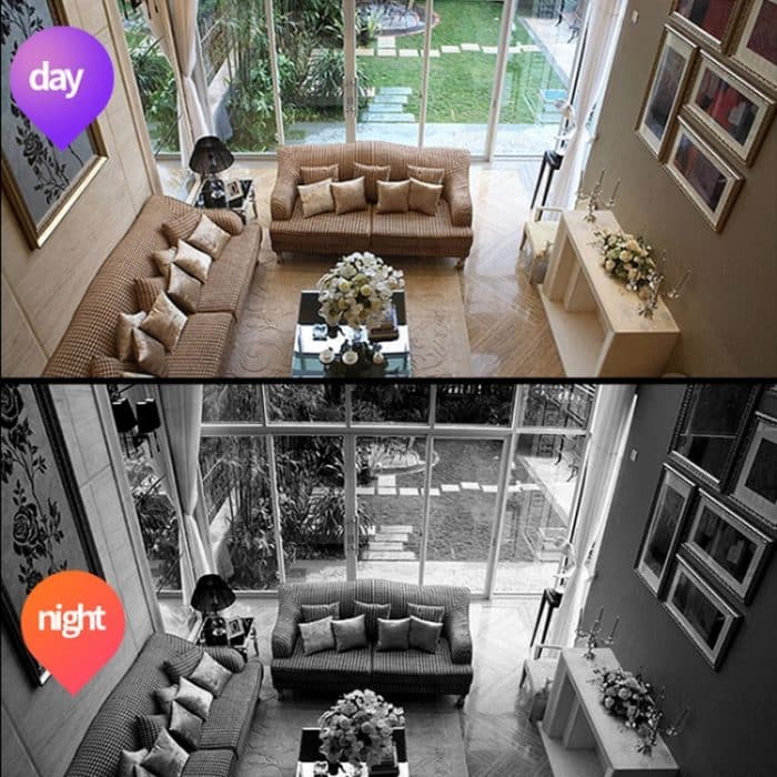 DP31 2,0 MP HD Glühbirne WiFi-Überwachungskamera, unterstützt Bewegungserkennung, Nachtsicht, Single Light Source – Bild 9