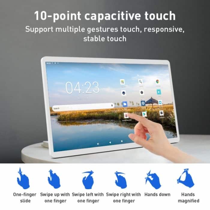 HSD1493T 14-Zoll-IPS-Display-Werbemaschine, RK3399 2GB+16GB, RK3399 4GB+32GB, RK3566 2GB+16GB, RK3576S 4GB+32GB, RK3588S2 4GB+32GB, RK3588 8GB+64GB – Bild 5