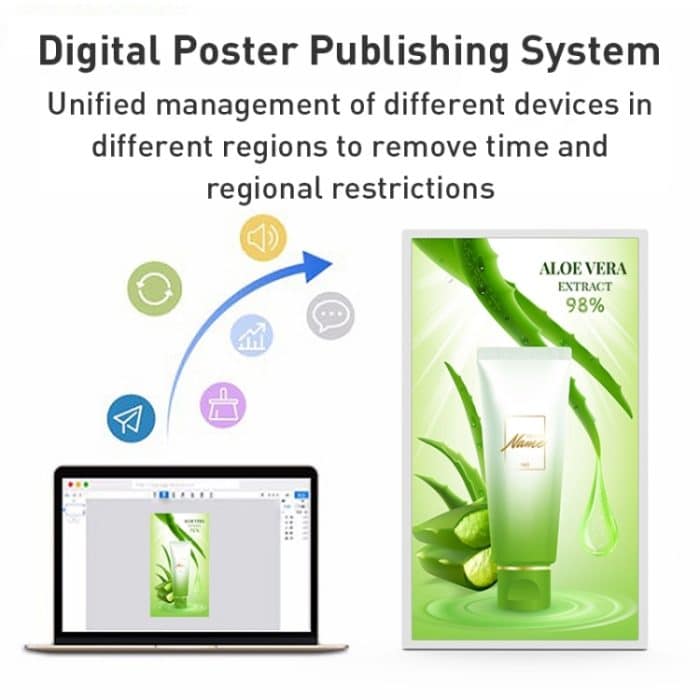 HSD1493T 14-Zoll-IPS-Display-Werbemaschine, RK3399 2GB+16GB, RK3399 4GB+32GB, RK3566 2GB+16GB, RK3576S 4GB+32GB, RK3588S2 4GB+32GB, RK3588 8GB+64GB – Bild 9