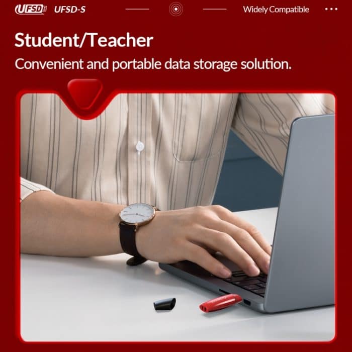 ORICO UFS-Flash-Laufwerk, Lesen: 450 MB/s, Schreiben: 350 MB/s, 64GB USB-A, 64GB Type-C, 128GB USB-A, 128GB Type-C, 256GB USB-A, 256GB Type-C, 512GB USB-A, 512GB Type-C – Bild 6