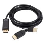 HDMI-zu-USB+DisplayPort-Adapterkabel mit Netzteil, Länge: 1,8 m, 180cm – Bild 3