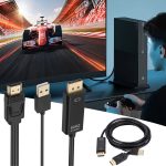 HDMI-zu-USB+DisplayPort-Adapterkabel mit Netzteil, Länge: 1,8 m, 180cm – Bild 6