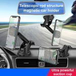 IMAK C5-X4 Teleskopstange Magnetischer Autohalter, C5-X4 – Bild 3