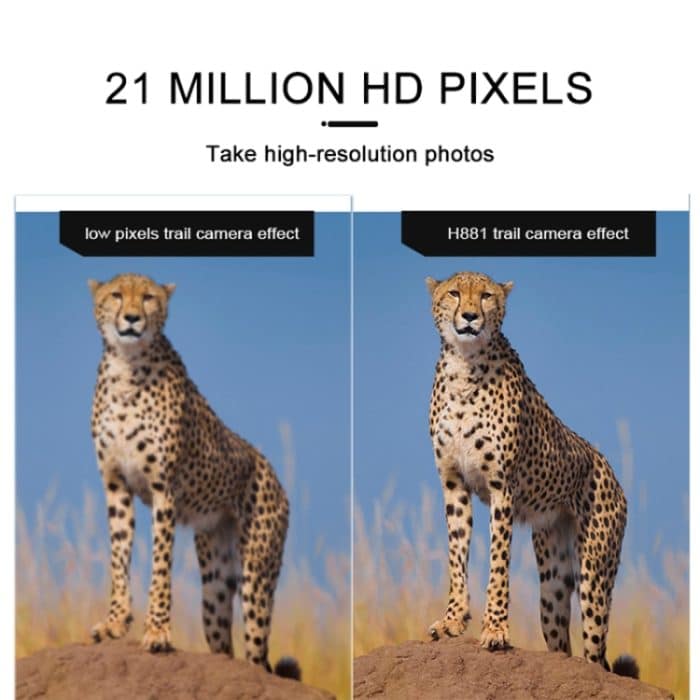 H881 21 Megapixel 2,4 Zoll TFT-Bildschirm Jagdkamera – Bild 3