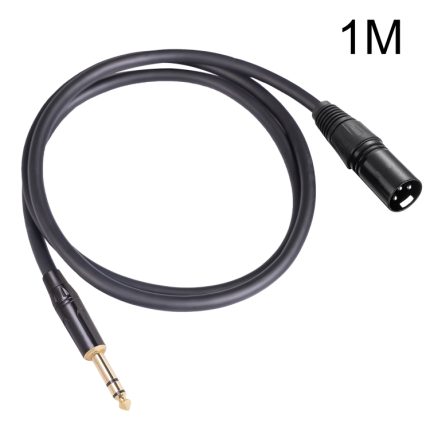 TC145BK19 6,35 mm 1/4 Zoll TRS-Stecker auf XLR-3-Pin-Stecker-Audiokabel, 1m, 1.8m, 3m, 5m, 10m