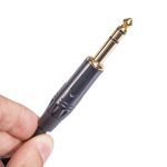 TC145BK19 6,35 mm 1/4 Zoll TRS-Stecker auf XLR-3-Pin-Stecker-Audiokabel, 1m, 1.8m, 3m, 5m, 10m – Bild 4