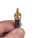 SB419M120-03 3,5-mm-Stecker auf Mini-XLR-3-Pin-Stecker-Audiokabel, Länge: 30 cm – Bild 4