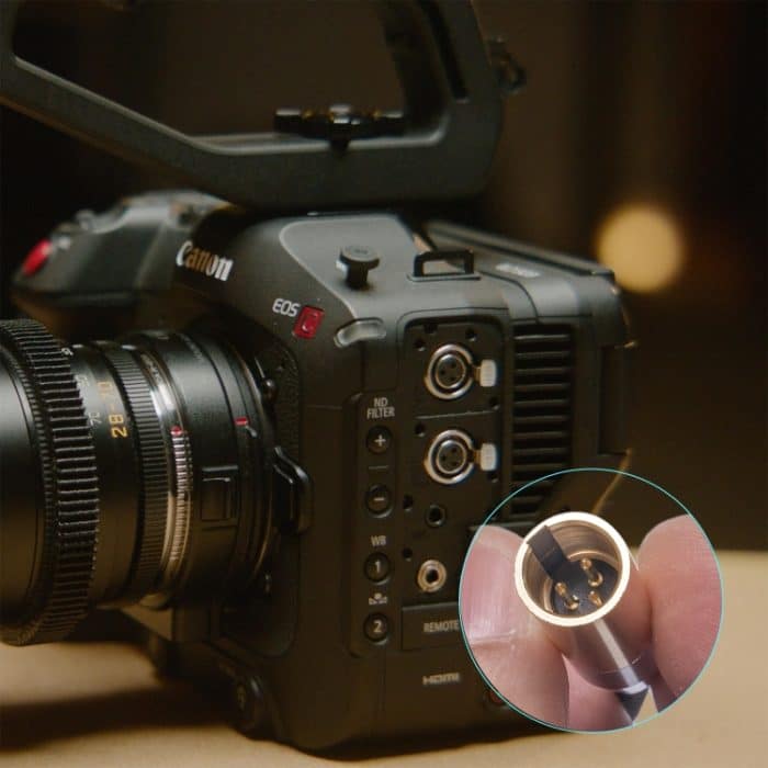 SB419M120-03 3,5-mm-Stecker auf Mini-XLR-3-Pin-Stecker-Audiokabel, Länge: 30 cm – Bild 7