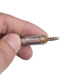 SB423M120-03 3,5-mm-Stecker auf Mini-XLR-3-Pin-Stecker-Audiokabel, Länge: 30 cm – Bild 3