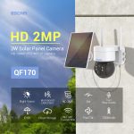 ESCAM QF170 2MP WiFi Vollfarb-Nachtsicht-Zwei-Wege-Audio-Solarkamera, QF170 – Bild 5