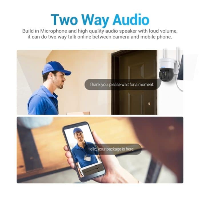 ESCAM QF170 2MP WiFi Vollfarb-Nachtsicht-Zwei-Wege-Audio-Solarkamera, QF170 – Bild 10