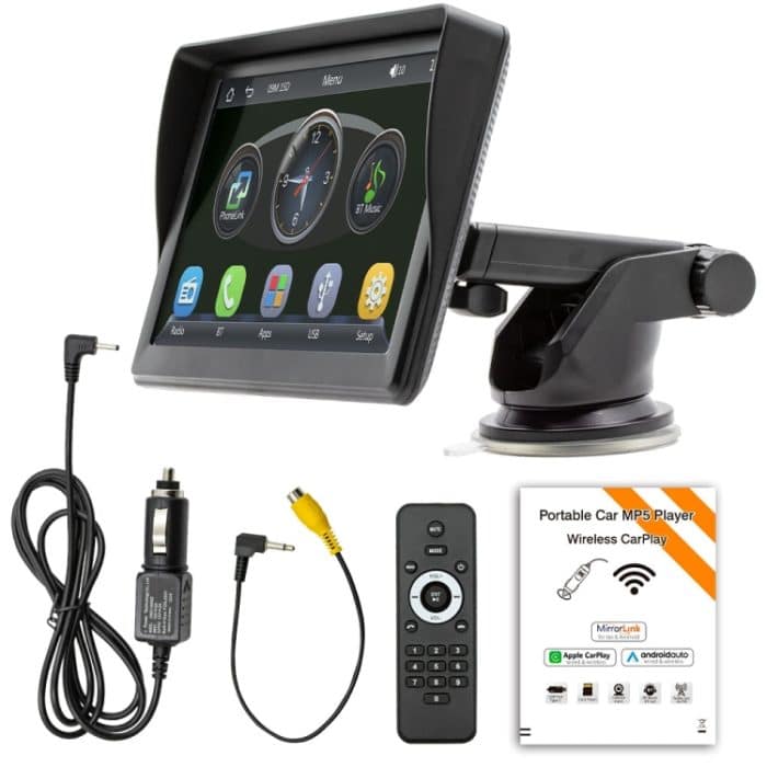 7 Zoll Wireless CarPlay Radio Multimedia Player 1080P IPS Touchscreen MP5 Radios Bluetooth Monitor – Bild 8