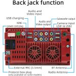 7-Zoll-Wireless-CarPlay-Auto-MP5-Player unterstützt Bluetooth/Reverse/Handy-Internet – Bild 4