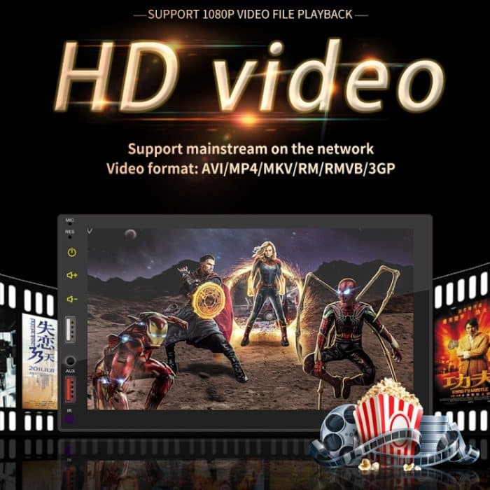 7 Zoll Wireless CarPlay Auto MP5 Player Support Mirror Link – Bild 8