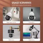 ST-426E-5MP-TY 5MP E27 Flutlichtkamera mit Glühbirne – Bild 3