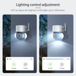 ST-426PRO-3M-TY 4MP Smart Security Flutlichtkamera unterstützt Zwei-Wege-Audio / Nachtsicht – Bild 4