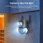 ST-429-4M-TY-4G 4MP 4G Smart Security Flutlichtkamera unterstützt Zwei-Wege-Audio / Nachtsicht, EU 4G-Frequenz – Bild 3