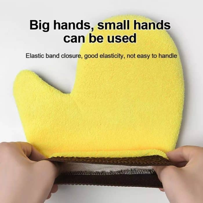 Weiche Korallen-Fleece-Motorrad-Auto-Reinigungshandschuhe – Bild 4