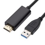 USB3.0-zu-HDMI-Konvertierungskabel, Länge 1,8 m
