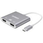 Onten OTN-9175B 4K USB-C/Typ-C auf Dual-HDMI-Ausgangskonverter, OTN-9175B