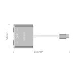 Onten OTN-9175B 4K USB-C/Typ-C auf Dual-HDMI-Ausgangskonverter, OTN-9175B – Bild 2