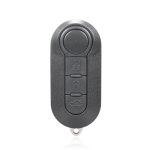 Für Fiat 3-Tasten-Klappautoschlüsseletui Fernbedienungsgehäuse SIP22, Black Switch Button, White Switch Button, Black Special Button, White Switch Trunk Button