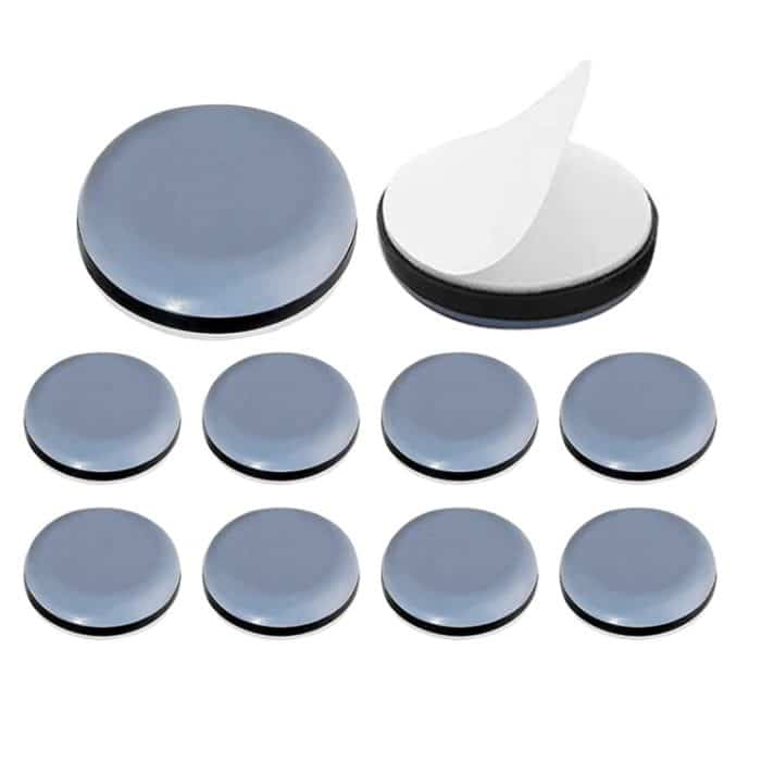 EDA0040296.jpg 8 in 1 30 mm runde Tischstühle, rutschfeste Fußmatte – Bild 1