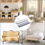 4 in 1 19 x 70 x 6 mm Tischstühle, rutschfeste Fußmatte – Bild 5