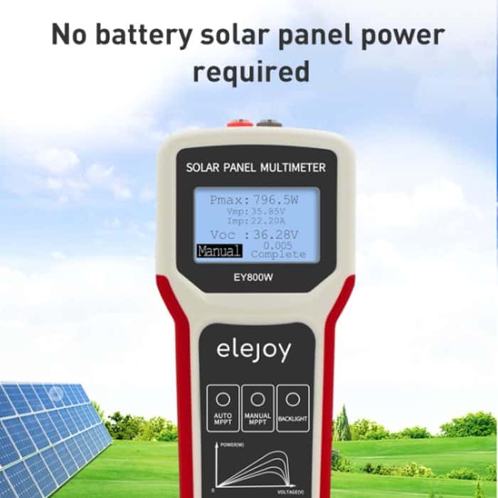 Elejoy EY800W 800W Solarmodul-Netzteil-Multimeter – Bild 5