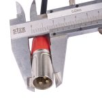 TC227YXK402-03 3,5-mm-Buchse auf Dual-XLR-3-Pin-Stecker-Audiokabel, Länge: 30 cm, 3.5mm F to 2 x XLR M – Bild 7