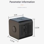 X1 1080P Small Cube Mini HD WiFi-Kamera, unterstützt Infrarot-Nachtsicht und Bewegungserkennung – Bild 5