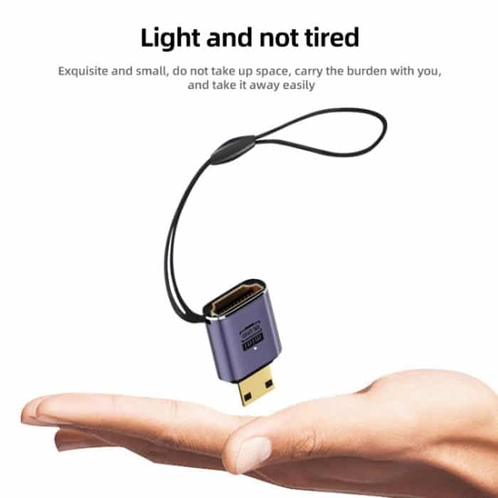 8K HDMI 2.1 auf Mini-Adapter, D8K-01, D8K-02, D8K-03, D8K-04, D8K-05, C8K-01, C8K-02, C8K-03, C8K-04, C8K-05, C8K-06, C8K-07 – Bild 6