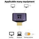 2 in 1 2K 60Hz HDMI Adapter mit Kontrollleuchten – Bild 5