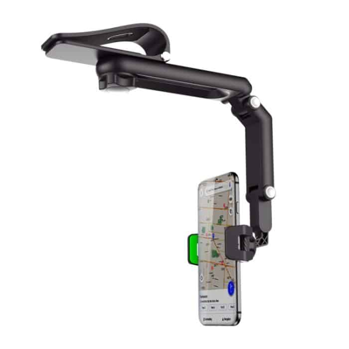 Multifunktionaler Auto-Sonnenblenden-Rücksitz-Handyhalter, Z001 (Green), Z001 (Grey) – Bild 1