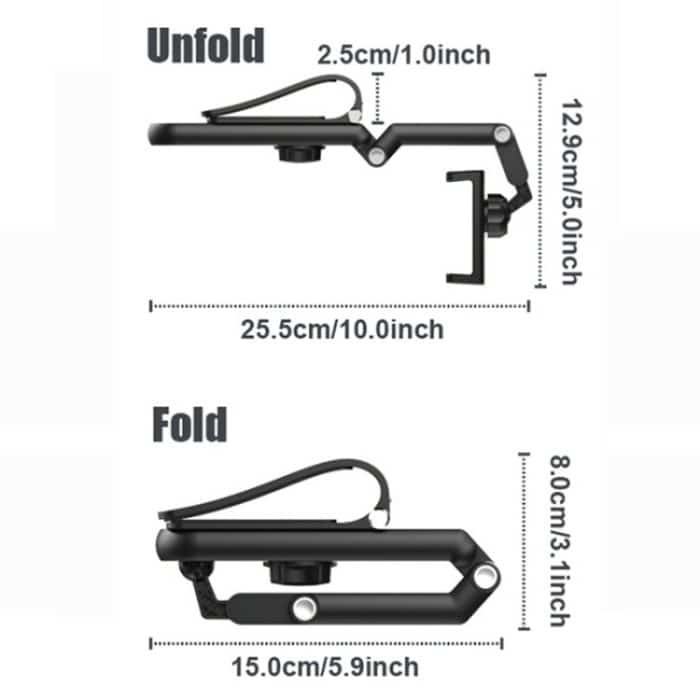 Multifunktionaler Auto-Sonnenblenden-Rücksitz-Handyhalter, Z001 (Green), Z001 (Grey) – Bild 6