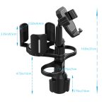 Auto-Trinkwasserbecher-Handyhalter, B04 (Green), B04 (Grey), B08 (Green), B08 (Grey) – Bild 4