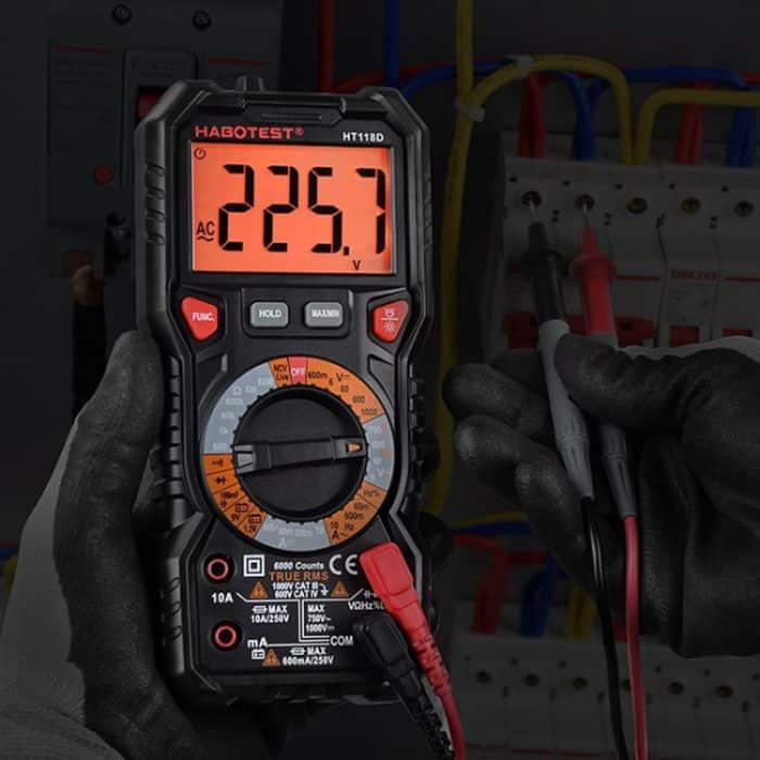 HABOTEST HT118C Tragbares hochpräzises manuelles Digitalmultimeter – Bild 6