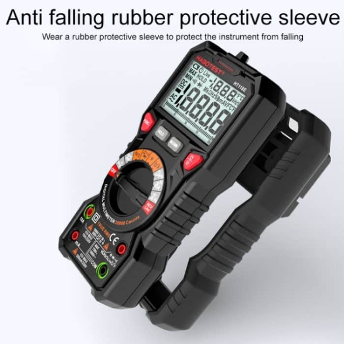 HABOTEST HT118E Hochpräzises digitales Multimeter für den Brandschutz mit vollem Getriebe – Bild 4